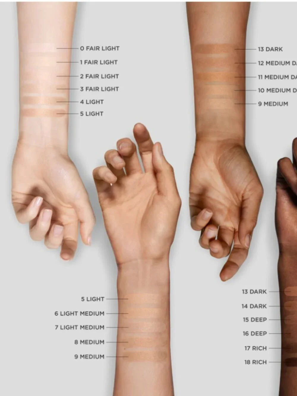 NWT Victoria Beckham The Foundation Drops with TFC8 Shade 1